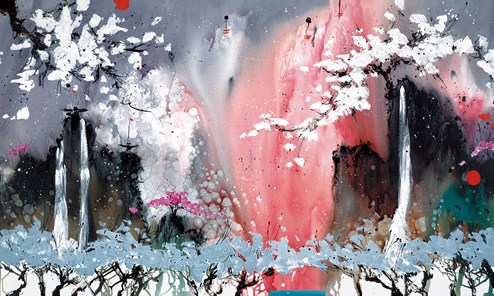 When We Dream by Danielle O'Connor Akiyama - Limited Edition Glazed Box Canvas